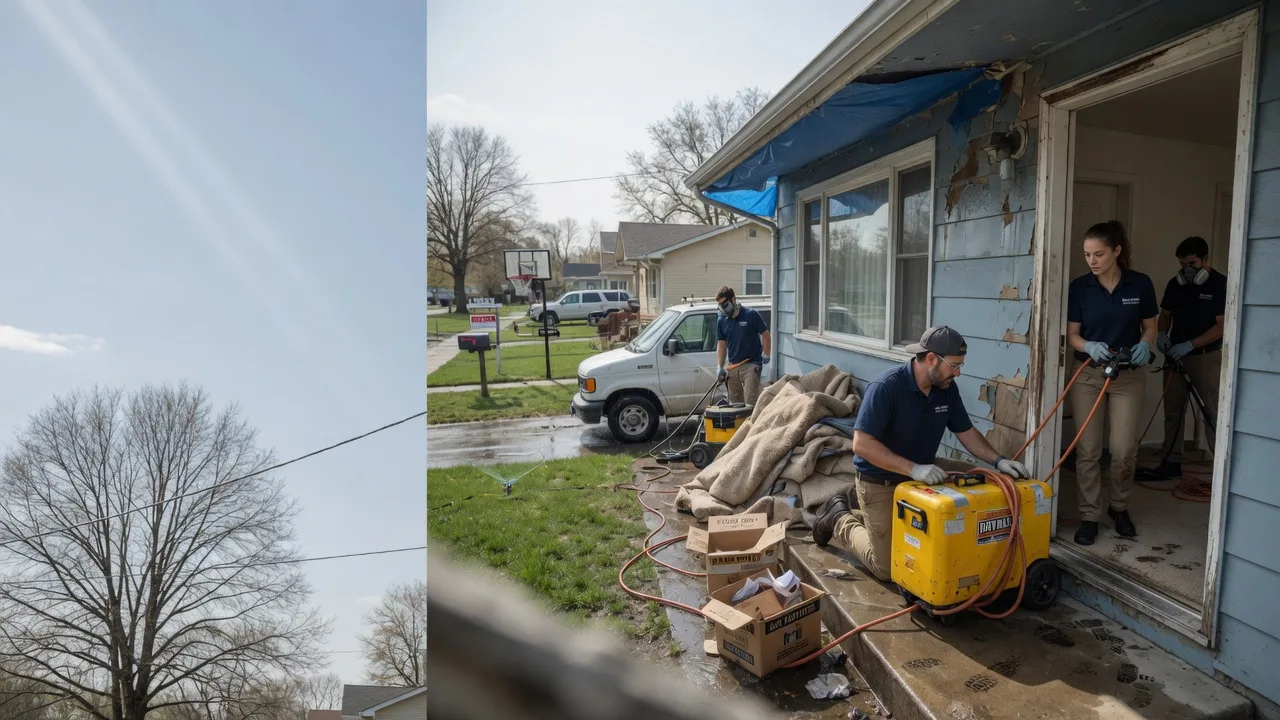 Basement Flood Cleanup in Callands, VA near me